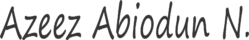 azeez abiodun logo5